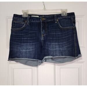 Kut From The‎ Kloth Gidget Fray Denim Shorts Size 8